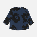 Mundina Juhlaunikko Shirt Blau/Schwarz 36