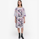 Silmu Maisema Unikko Kleid Lavendel 34