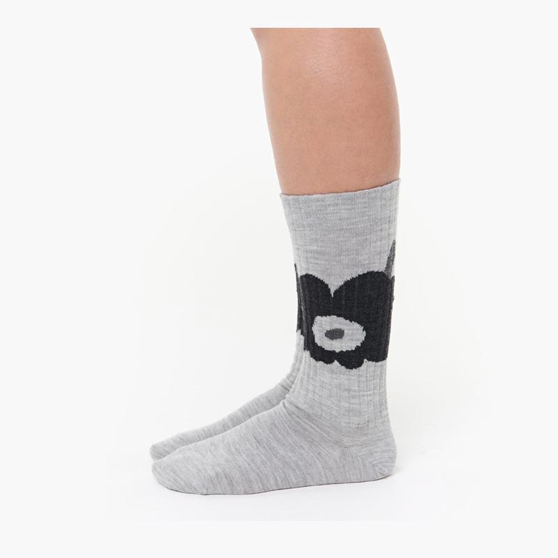 Kuusi Unikko Wollsocken Grau 37/39