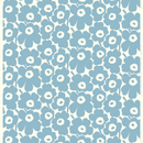 Pieni Unikko Baumwollstoff Cotton/Hellblau 801