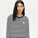 Ruoti Tasaraita Shirt Weiß/Schwarz