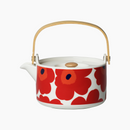 Unikko Teekanne Weiss/Rot