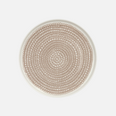 Räsymatto Teller 20cm Beige/Weiß
