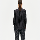 Toiveikas Unikko Seidenbluse Schwarz