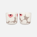Unikko Tasse ohne Henkel 2x20cl Rosa/Cotton