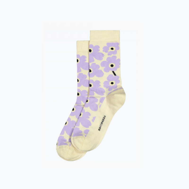 Hieta Unikko Socken Lavendel 149