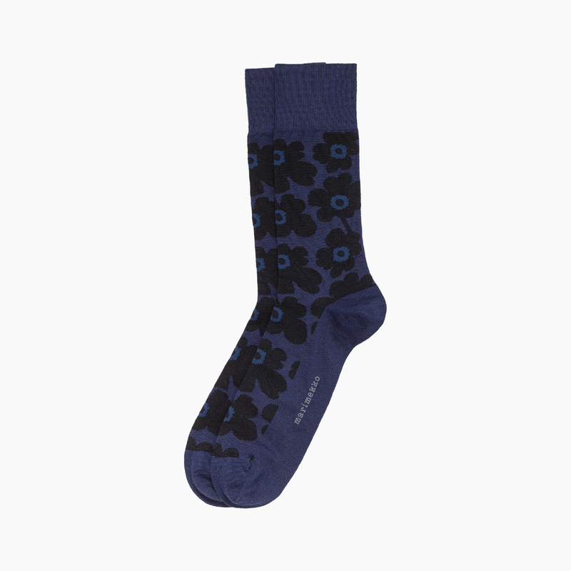 Kohina Unikko Socken For Men Blau/Navy