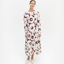 Valkeva Unikko Kleid Aubergine