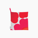 Unikko Topflappen Weiss/Rot