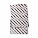 Quilt Tischläufer Weiss/ Rosa/ Dunkelblau