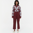 Utila Solid Hose Weinrot