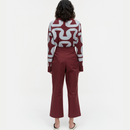 Utila Solid Hose Weinrot