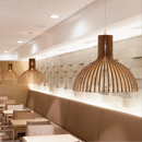 Victo Hängeleuchte Walnuss