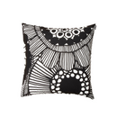 Siirtolapuutarha Polsterbezug Weiss/Schwarz