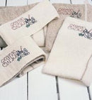 Saunatonttu 
Massage-Waschhandschuh