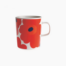 Unikko Becher 25cl Weiss/ Rot